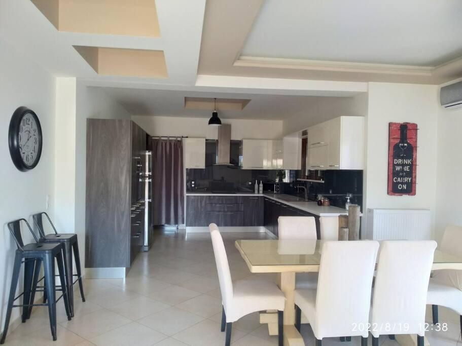 Villa Ikaros Kalamítsion Amigdhálion Bagian luar foto