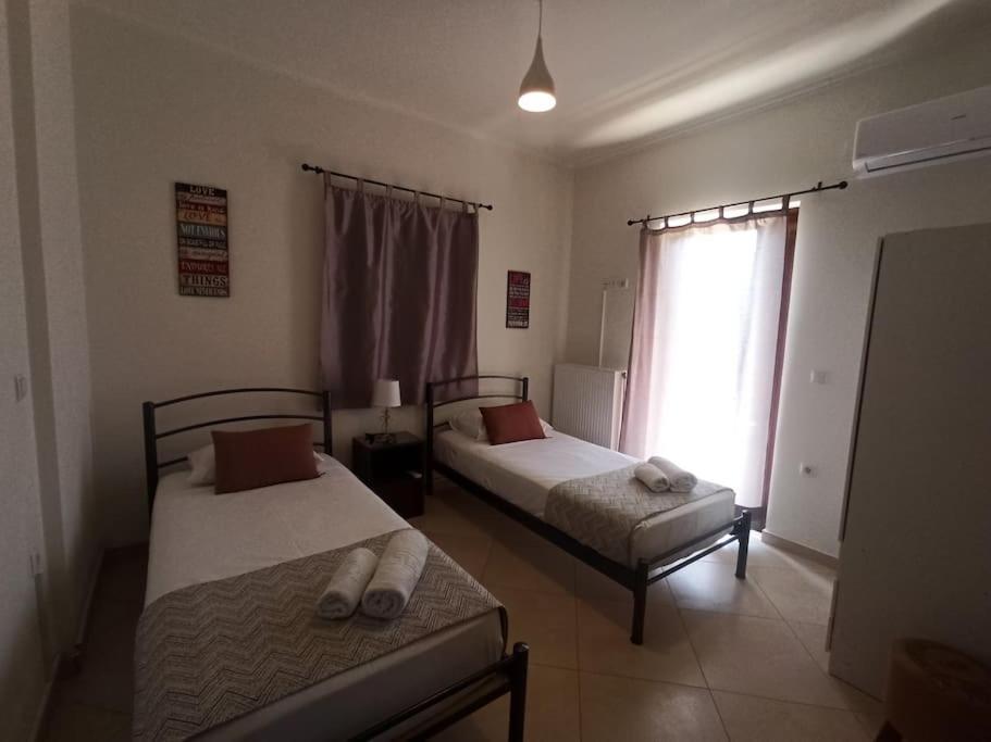 Villa Ikaros Kalamítsion Amigdhálion Bagian luar foto