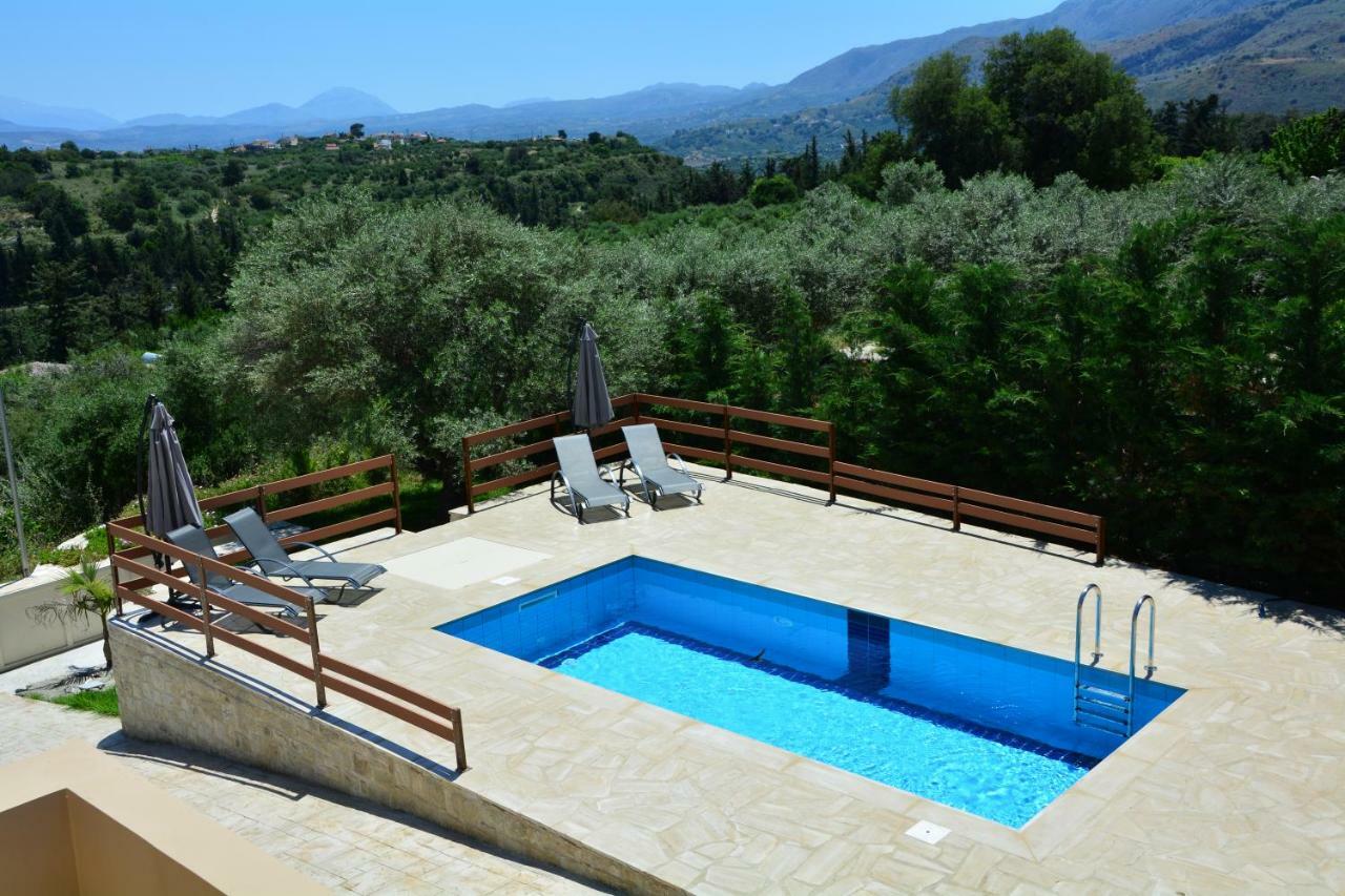 Villa Ikaros Kalamítsion Amigdhálion Bagian luar foto
